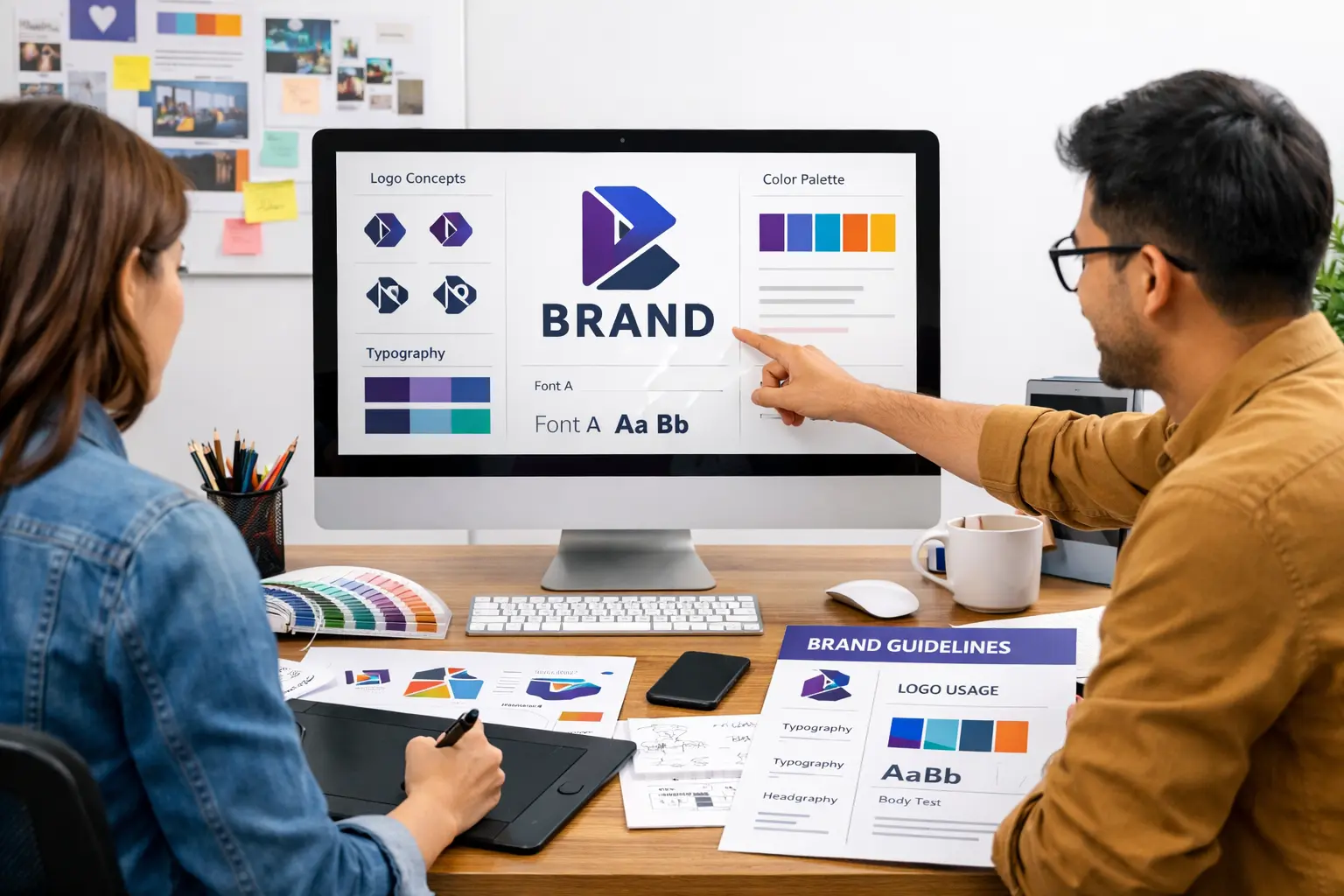 graphics & brand identity service